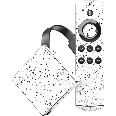 White Speckle Amazon Fire TV Skin