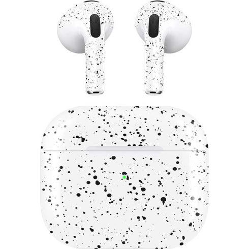 White Speckle Apple AirPods (3rd Gen 2021) Skin