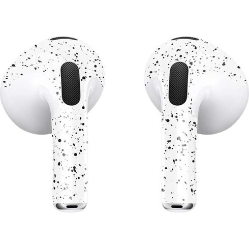 White Speckle Apple AirPods (3rd Gen 2021) Skin