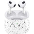 White Speckle Apple AirPods (3rd Gen 2021) Skin