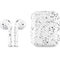 White Speckle Apple AirPods Skin