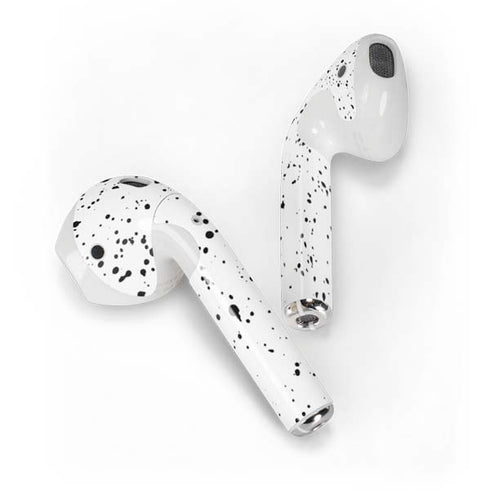 White Speckle Apple AirPods Skin
