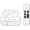 White Speckle Apple TV Skin