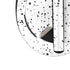 White Speckle Bose Noise Cancelling Headphones 700 Skin