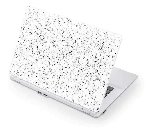 White Speckle Acer Chromebook Skin