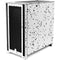 White Speckle Corsair 4000D Tempered Glass Mid-Tower ATX Case Skin