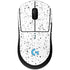 White Speckle G Pro Wireless Gaming Mouse Skin