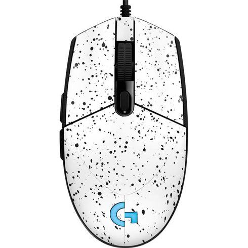 White Speckle G203 Prodigy RGB Wired Gaming Mouse Skin