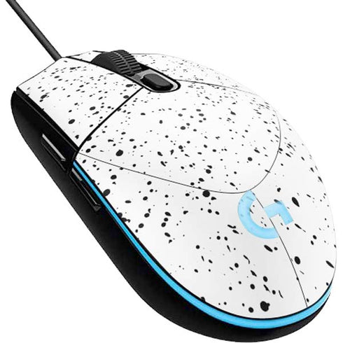 White Speckle G203 Prodigy RGB Wired Gaming Mouse Skin