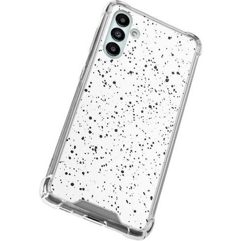 White Speckle Galaxy A13 5G Clear Case