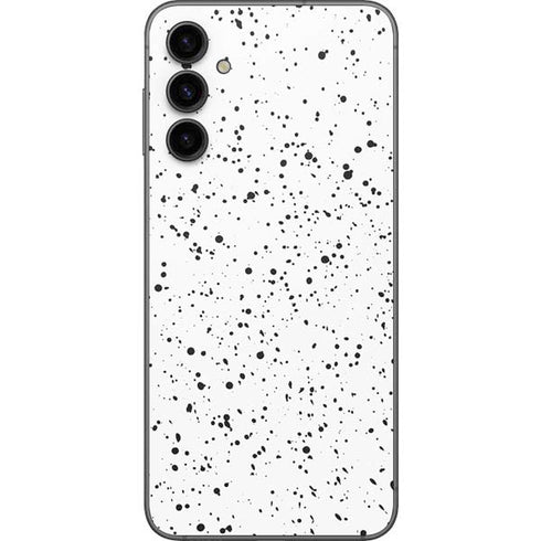 White Speckle Galaxy A14 5G Skin