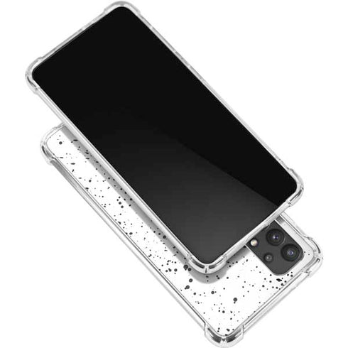 White Speckle Galaxy A32 5G Clear Case