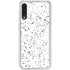 White Speckle Galaxy A50 Clear Case
