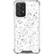 White Speckle Galaxy A52 5G Clear Case