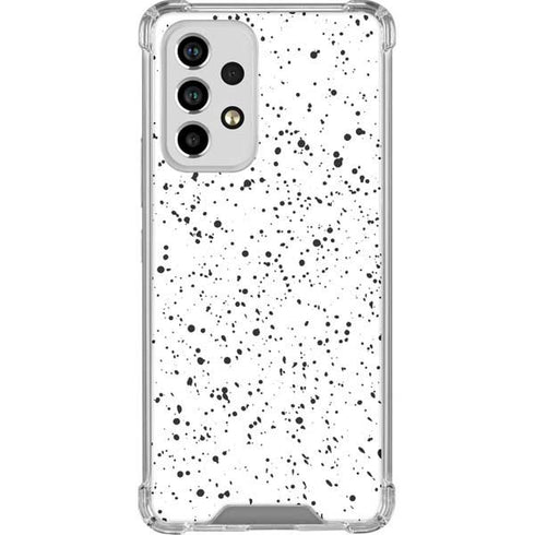 White Speckle Galaxy A53 5G Clear Case