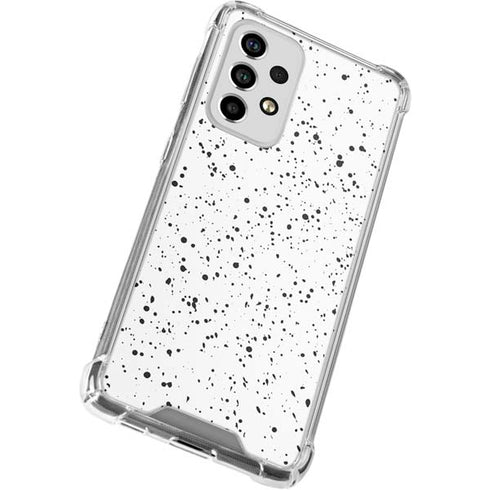White Speckle Galaxy A53 5G Clear Case