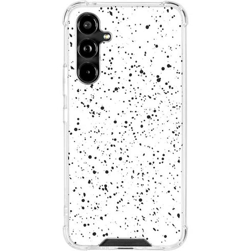 White Speckle Galaxy A54 5G Clear Case