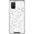 White Speckle Galaxy A71 5G Clear Case