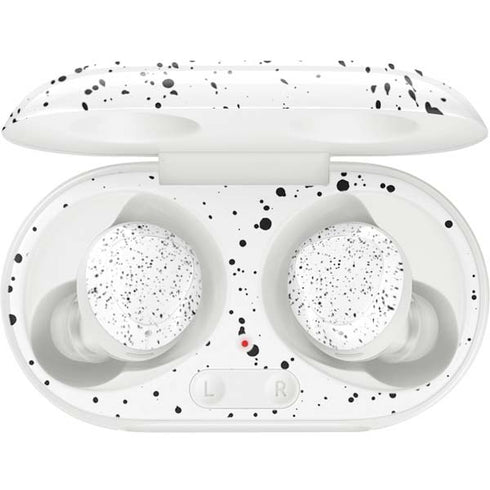 White Speckle Galaxy Buds Plus Skin