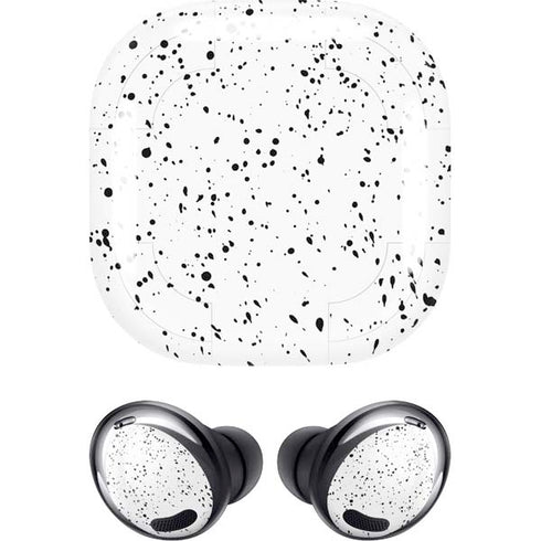 White Speckle Galaxy Buds Pro Skin