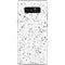 White Speckle Galaxy Note 8 Skin