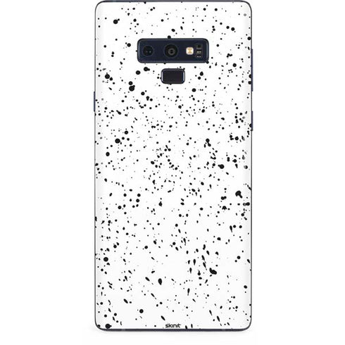 White Speckle Galaxy Note 9 Skin