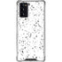 White Speckle Galaxy Note20 5G Clear Case