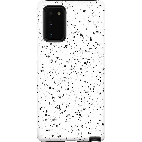 White Speckle Galaxy Note20 5G Pro Case
