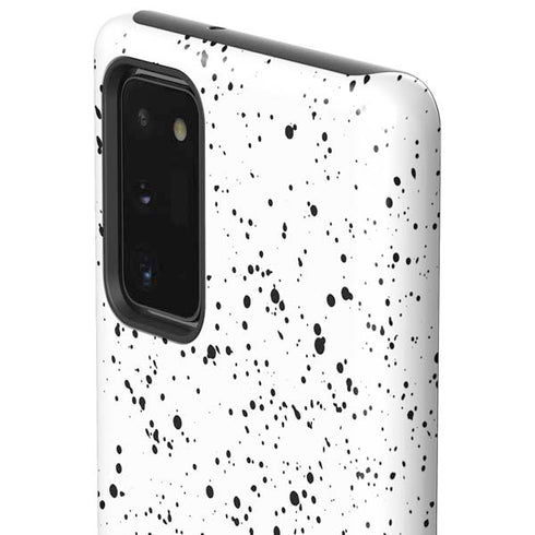 White Speckle Galaxy Note20 5G Pro Case