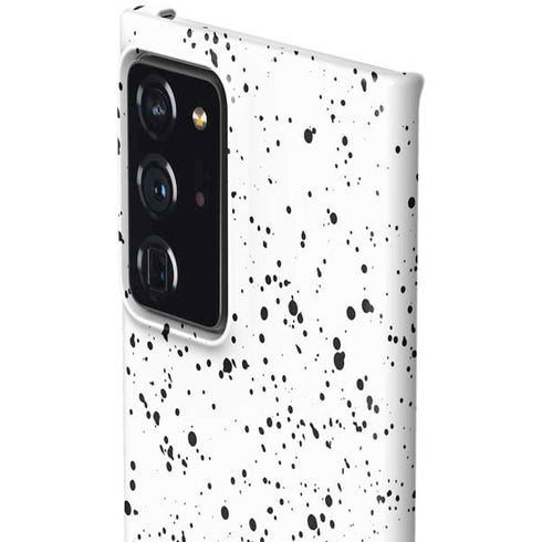 White Speckle Galaxy Note20 Ultra 5G Lite Case