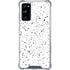 White Speckle Galaxy S20 FE Clear Case