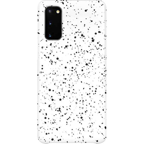 White Speckle Galaxy S20 Lite Case