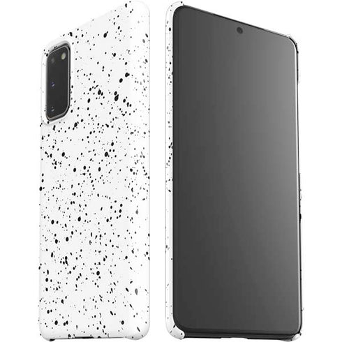 White Speckle Galaxy S20 Lite Case