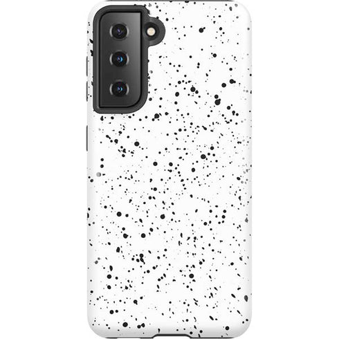 White Speckle Galaxy S21 5G Pro Case
