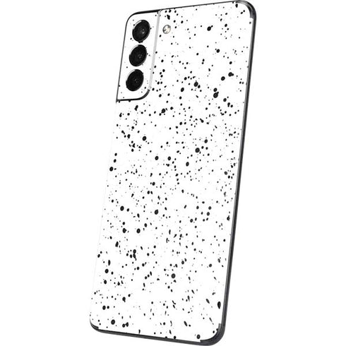 White Speckle Galaxy S21 5G Skin