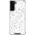 White Speckle Galaxy S21 FE Clear Case