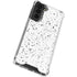White Speckle Galaxy S21 FE Clear Case