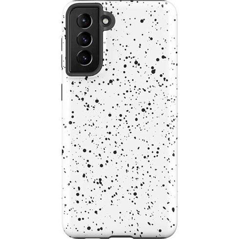 White Speckle Galaxy S21 Plus 5G Pro Case