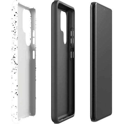 White Speckle Galaxy S22 Ultra Pro Case