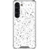 White Speckle Galaxy S23 Clear Case