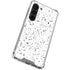 White Speckle Galaxy S23 Clear Case