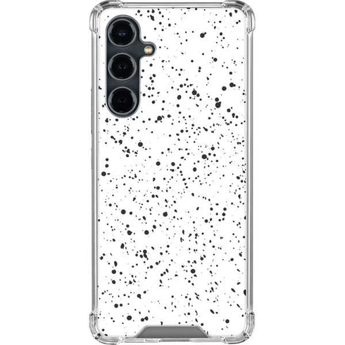 White Speckle Galaxy S23 FE Clear Case
