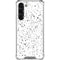 White Speckle Galaxy S23 Plus Clear Case