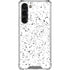 White Speckle Galaxy S23 Plus Clear Case