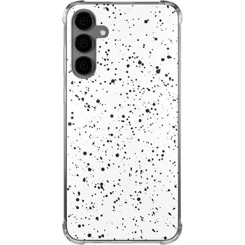 White Speckle Galaxy S24 Plus Clear Case