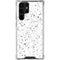White Speckle Galaxy S24 Ultra Clear Case