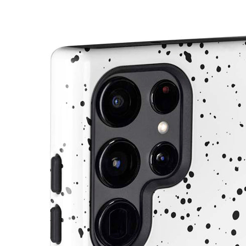 White Speckle Galaxy S24 Ultra Impact Case