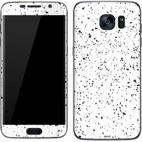 White Speckle Galaxy S7 Skin