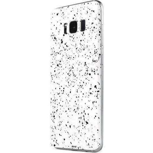 White Speckle Galaxy S8 Plus Skin