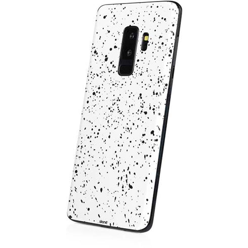White Speckle Galaxy S9 Plus Skin
